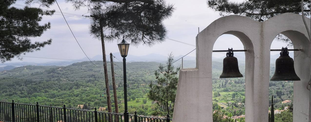 Ano Korakiana Church & View
